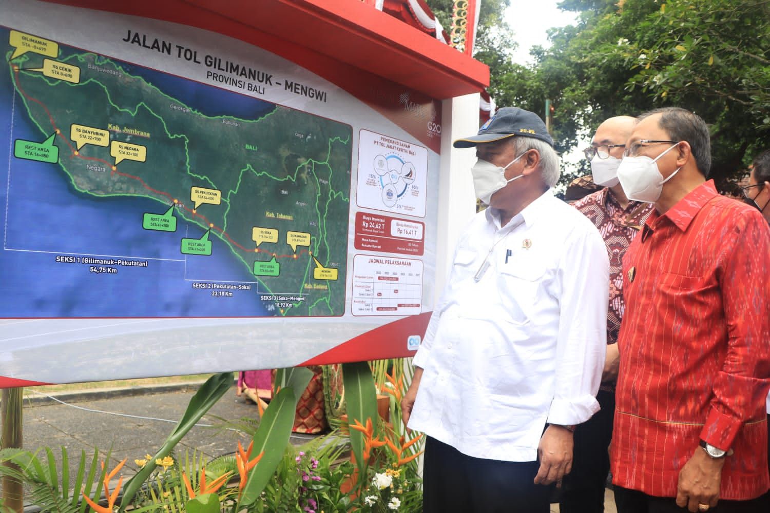 podiumnews.com-Realisasi Pembangunan Jalan Tol Gilimanuk-Mengwi Tuai Apresiasi